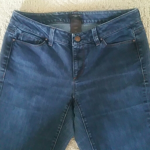 Ann Taylor Denim - Ann Taylor Loft Curvy Jeans Size 4, 29" X 30"